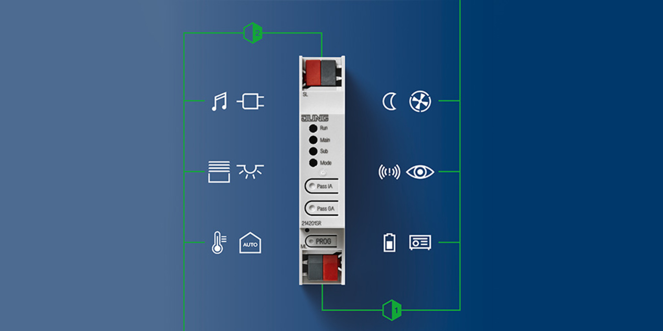 KNX Bereichs- und Linienkoppler bei Elektro Kienhöfer GmbH in Staig-Altheim